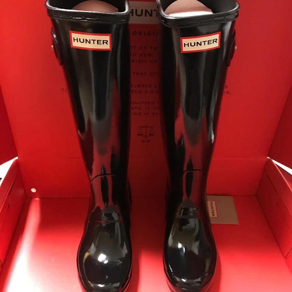 Hunter Women's Original Tall Gloss Boot #Cybermondaysale